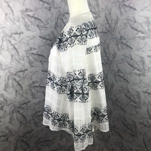 Nanette Lepore Embroidered Gauze Cardigan